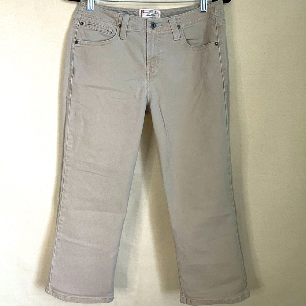 Levi Strauss crop jeans